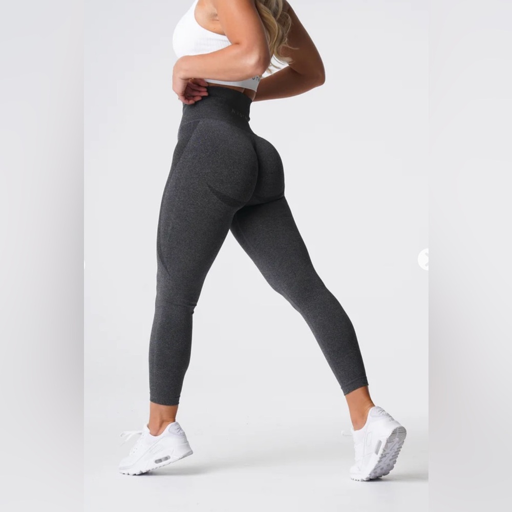 Nvgtn High-Waisted Gray Leggings